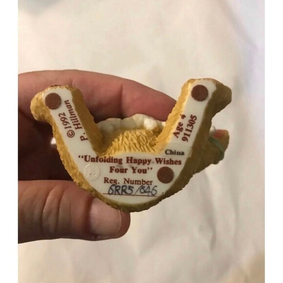 Vintage Cherished Teddies Figurine 1992 - Picture 4 of 4